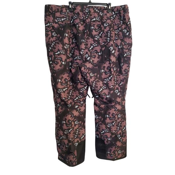 THE NORTH FACE Women's Freedom Insulated Fawn Grey Snake Snow Pants Size 3XL NWT - Picture 6 of 7